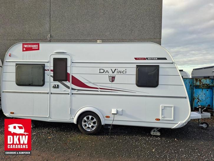 TABBERT Da Vinci 450 TD, Caravans en Kamperen, Caravans, 1250 - 1500 kg, Hordeur, Koelkast, Mover, Reservewiel, Ringverwarming