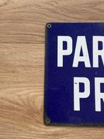 Parking Privé - Plaque - Émail
