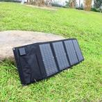 Solar Oplader met 4 Zonnepanelen 28W -3 Oplaadpoorten -, Télécoms, Téléphonie mobile | Batteries, Verzenden
