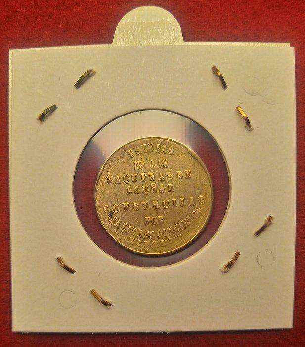 Spanje. Francisco Franco. 1 Peseta (prueba) 1948 (Zonder, Postzegels en Munten, Munten | Europa | Niet-Euromunten