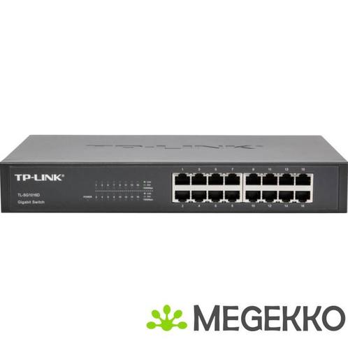 TP-LINK 16-Port Switch Gigabit TL-SG1016D, Computers en Software, Overige Computers en Software, Nieuw, Verzenden