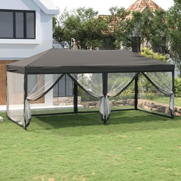 vidaXL Partytent inklapbaar met zijwanden 3x6 m, Verzenden