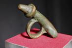 Oud-Romeins Grote fallische amulet Ring of hanger