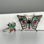 Zonder minimumprijs - 2-delige sieradenset 925 sterling