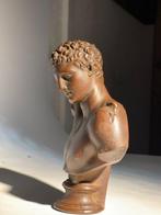 sculptuur, Hermes - 17 cm - Aardewerk, Antiek en Kunst