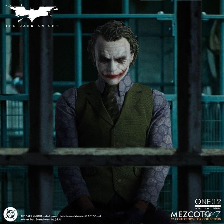 The Dark Knight Action Figure 1/12 Joker 17 cm, Verzamelen, Film en Tv, Ophalen of Verzenden
