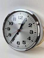 Industriële klok - Nufa - Art Deco Chroom, Glas - 1950-1960