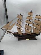 Decoratief ornament - Fregat uit de 17e eeuw, schip., Antiek en Kunst