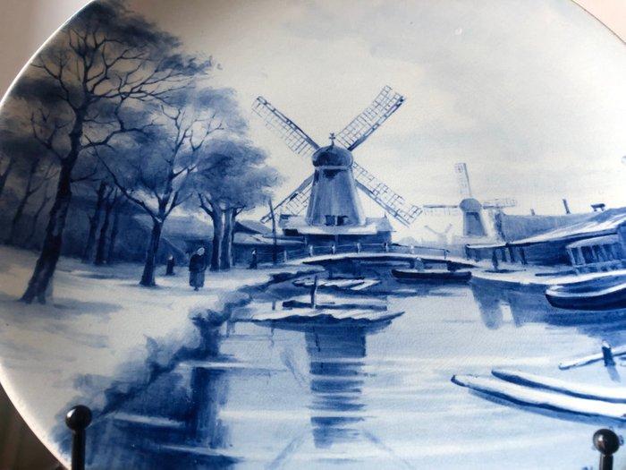 De Porceleyne Fles, Delft - P.F. Vreeswijk - Wandbord -, Antiek en Kunst, Antiek | Glaswerk en Kristal