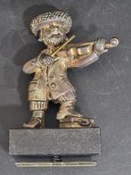frank Meisler - Sculpture, Chassidic fiddler - 12 cm -, Antiek en Kunst, Antiek | Zilver en Goud