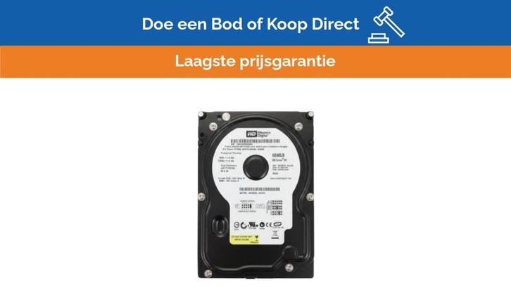 Bieden: Western Digital WD400BB 40GB Internal, Watersport en Boten, Navigatiemiddelen en Scheepselektronica, Ophalen of Verzenden