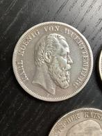 Duitsland, keizerrijk 5 Mark 3x 1876/1907 (Zonder, Postzegels en Munten