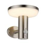 Solar buiten Wandlamp met sensor rond 4,4W Warm wit, Huis en Inrichting, Verzenden, Nieuw, Overige materialen