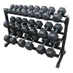 Hex rubber dumbbell sets uit voorraad leverbaar!!!, Sport en Fitness, Nieuw, Benen, Ophalen of Verzenden