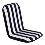 Comfort Seat Regular Blauw/witte streep, Verzenden