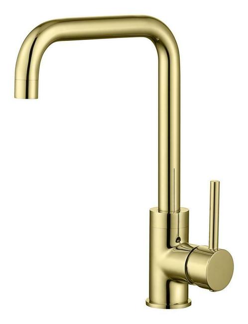 Nancy Gola keukenmengkraan H=32 cm mat-goud, Doe-het-zelf en Bouw, Sanitair, Ophalen of Verzenden