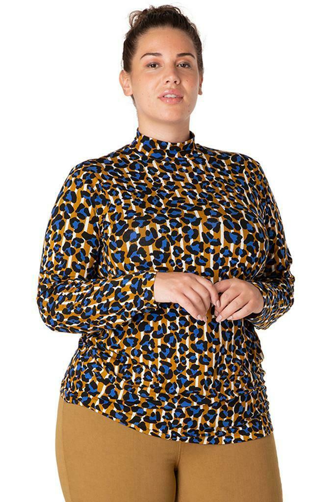 Shirt Yesta animal print 74CM maat 52, Kleding | Dames, T-shirts, Verzenden