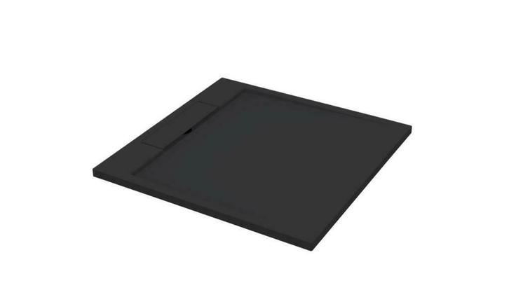 Douchebak Just-Solid 100x100x3,5cm Zwart, Huis en Inrichting, Badkamer | Badkamermeubels, Ophalen of Verzenden