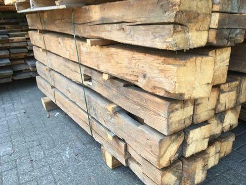 Oud grenen balken / gebinten formaat 170x190, 140x160 etc., Doe-het-zelf en Bouw, Hout en Planken, Grenen, 300 cm of meer, 50 mm of meer
