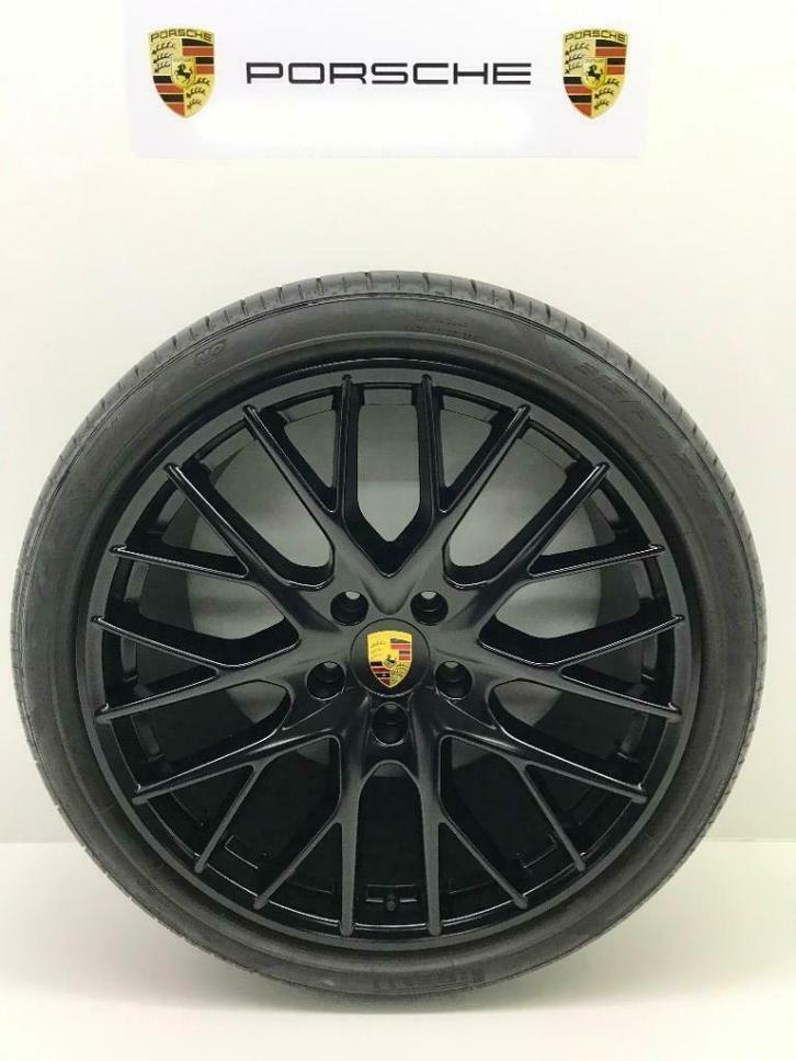 Porsche Panamera(971)ORIGINELE 21 SportDesign GTS velgenset, Auto-onderdelen, Banden en Velgen, 21 inch, 315 mm, Personenwagen