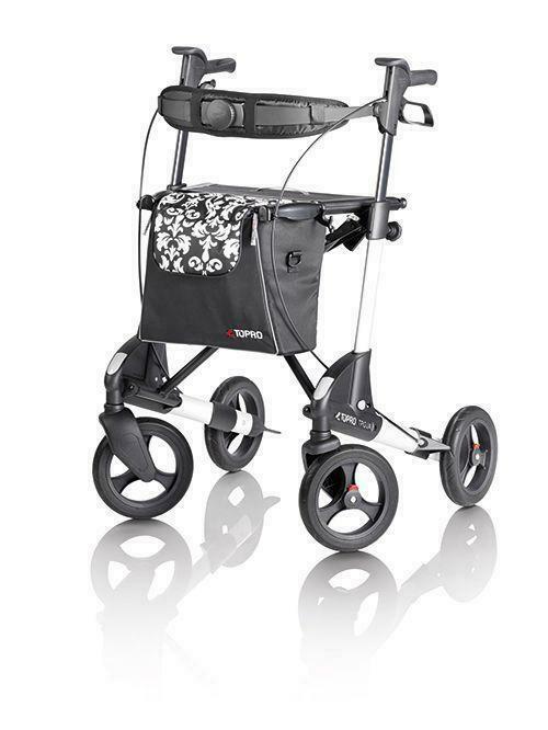 Opvouwbare Rollator Topro Troja 2G Wit Lichtgewicht (Nieuw), Diversen, Rollators, Nieuw, Lichtgewicht, Opvouwbaar, Ophalen of Verzenden