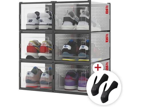 JUST23 Schoenen opbergsysteem 6PACK - Transparant -, Huis en Inrichting, Woonaccessoires | Overige, Zo goed als nieuw, Verzenden