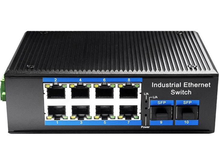 Cudy IG2008S2P - 8-poorts Gigabit PoE+ switch met 2, Informatique & Logiciels, Commutateurs réseau, Envoi