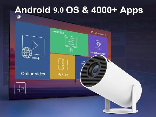 Veiling - LED projector Full HD, Audio, Tv en Foto, Beamers, Nieuw