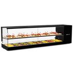Tapasvitrine | LOGIC | Zwart | 8x 1/3 GN | +2°C/+6°C |, Verzenden, Nieuw in verpakking