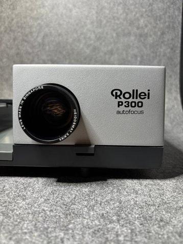 Rollei P300 Autofocus with Heidosmat 2,8/85mm Diaprojector
