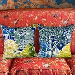 New pair of cushions made with Laura Ashley fabric - Kussen, Antiek en Kunst