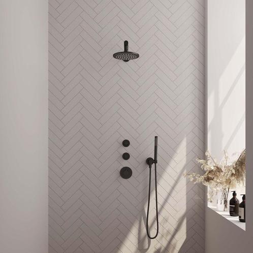 Thermostatische Inbouwdoucheset Brauer Black Edition, Doe-het-zelf en Bouw, Sanitair, Kraan, Nieuw, Ophalen of Verzenden