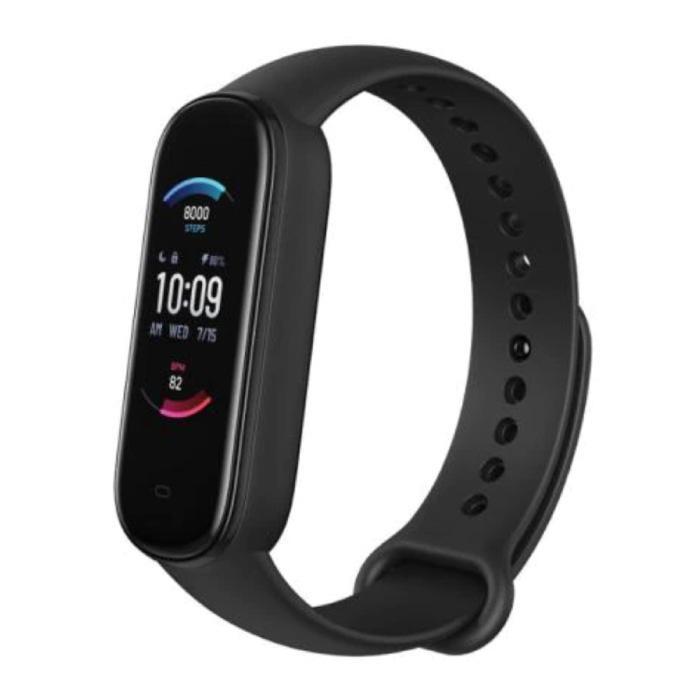 Band 5 Smartwatch -  Fitness Sport Activity Tracker Silica, Handtassen en Accessoires, Smartwatches, Nieuw, Verzenden