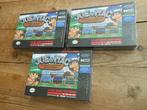 Nintendo - 3x Joe & Mac Ultimate Caveman Collection - Snes -
