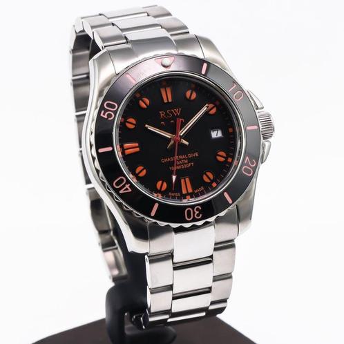 RSW - Swiss Watch - RSWM137-SS-13 - Sans Prix de Réserve -, Handtassen en Accessoires, Horloges | Heren