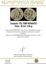 Romeinse Rijk. Constans (337-350 n.Chr.). Maiorina FEL TEMP