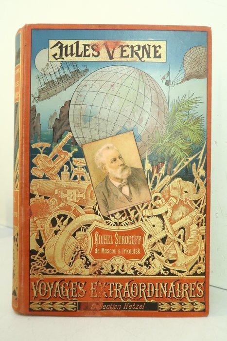 Jules Verne / J. Férat - Michel Strogoff [cartonnage au, Antiquités & Art, Antiquités | Livres & Manuscrits