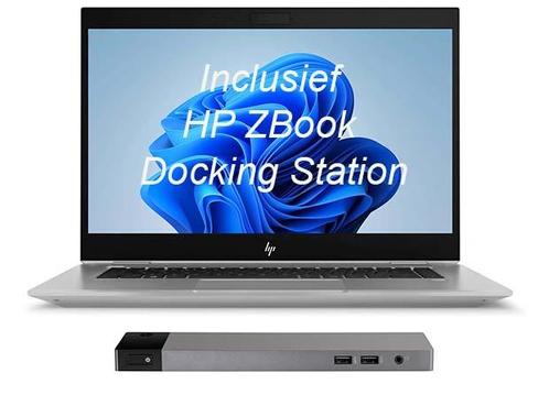 HP ZBook Studio G5 i7 8e Gen 15,6 16GB Nvidia P1000 + HP, Computers en Software, Dockingstations, Ophalen of Verzenden