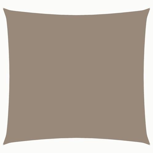 Vierkant Zonnezeil 2.5m Taupe | Retour Deal | Perfect voo..., Tuin en Terras, Schaduwdoeken, Nieuw, Verzenden