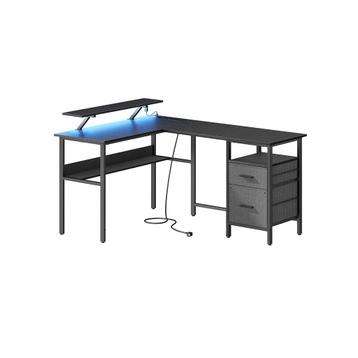 Bureau - GamingMasters - Stroomstrip - LED - Zwart, Ophalen of Verzenden