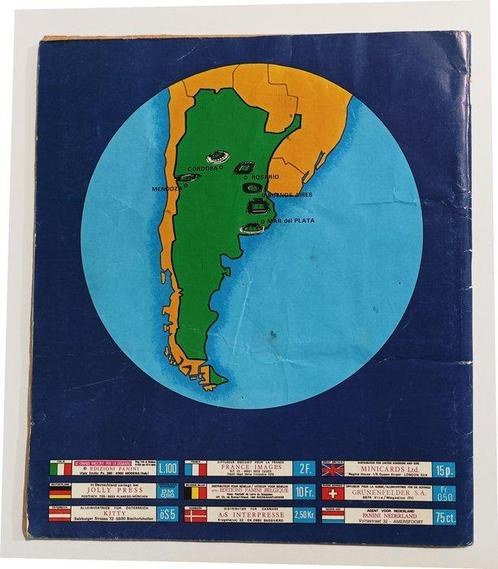 1978 Panini Argentina 78 World Cup - con Pelè - 1 Album, Verzamelen, Stickers