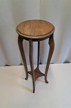Plantentafel - Bijzettafel - Eikenhout - hoog 100 cm!, Antiek en Kunst, Curiosa en Brocante