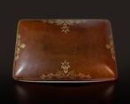 Boîte - Cuoio - Fabriqué en Italie - Florence., Antiquités & Art