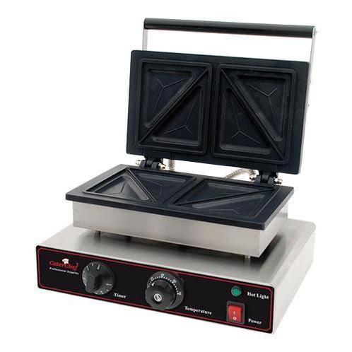 Tosti-IJzer | RVS | Gehalveerde Sneden | 50°C/300°C |, Zakelijke goederen, Horeca | Keukenapparatuur, Nieuw in verpakking, Verzenden