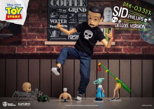 Toy Story Dynamic 8ction Heroes Action Figure Sid Phillips D, Collections, Disney, Enlèvement ou Envoi