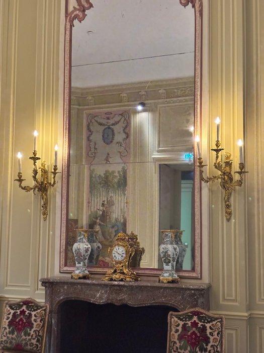 Wandlamp - Set van 2 grote goudkleurige Rococo, Antiek en Kunst, Curiosa en Brocante