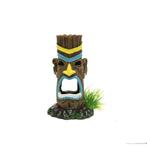 Totempaal met geel en blauw OS-306 - aquarium decoratie, Dieren en Toebehoren, Ophalen of Verzenden, Nieuw, Sierelement