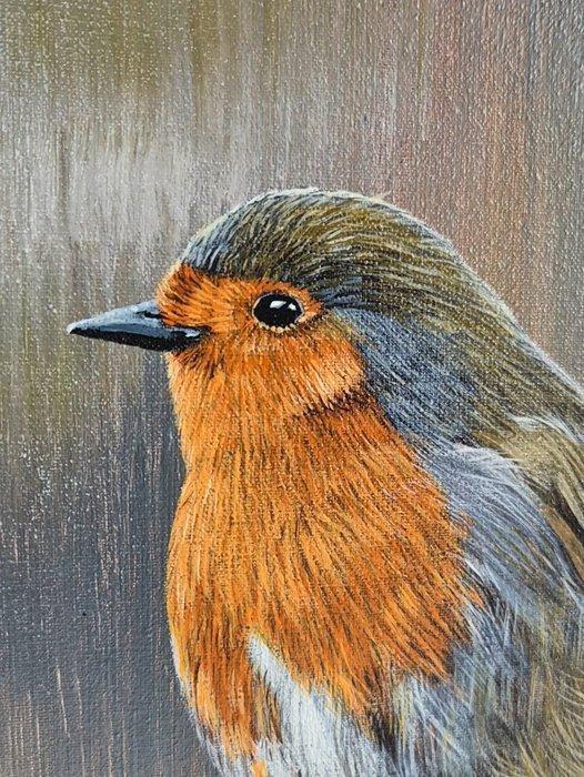 Louis Vaskel - Robin, Antiquités & Art, Art | Peinture | Moderne