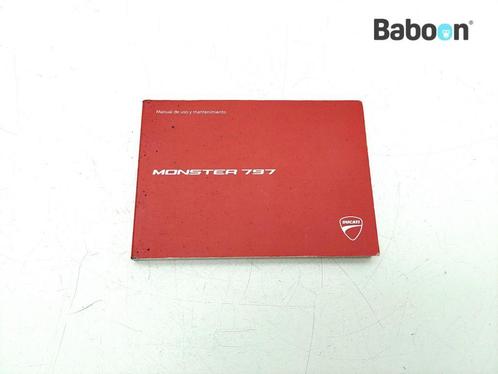 Instructie Boek Ducati Monster 797 2020-2021 Spanish, Motoren, Onderdelen | Ducati, Gebruikt, Verzenden