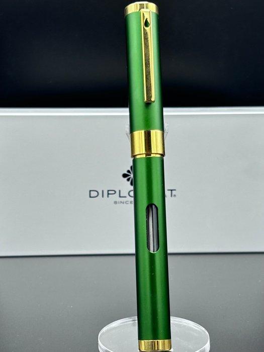 Diplomat - Nexus Green Gold - Vulpen, Verzamelen, Pennenverzamelingen